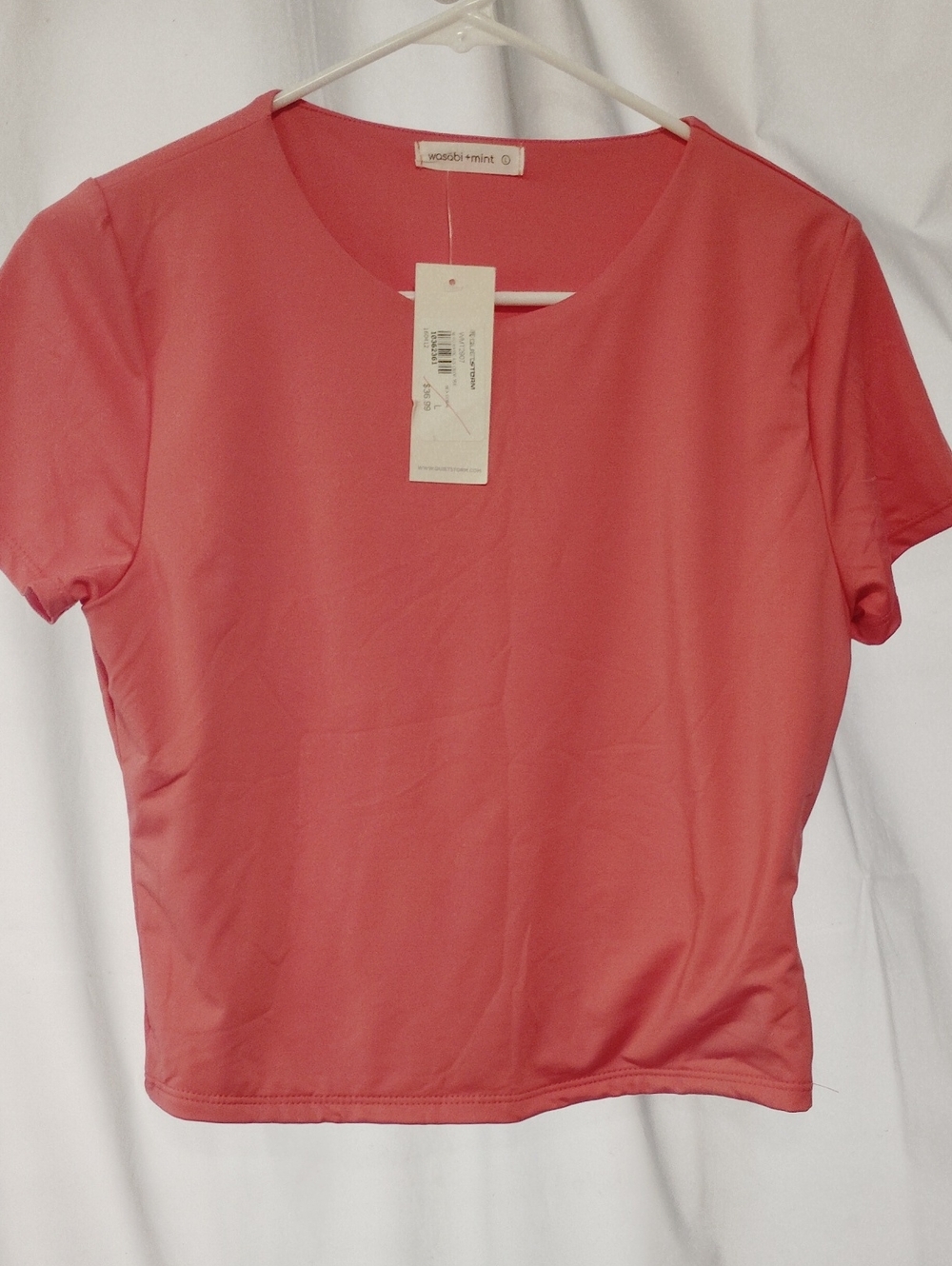 Wasabi Mint Coral Pink Short Sleeve Women's Tee